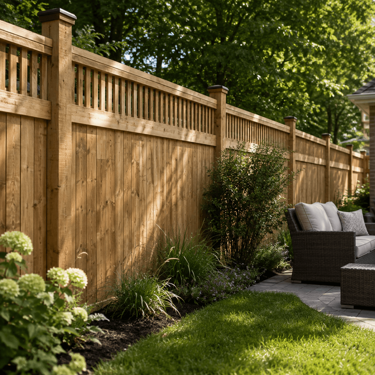 Professional Fence Construction in Toronto & GTA project by PReno Construction
