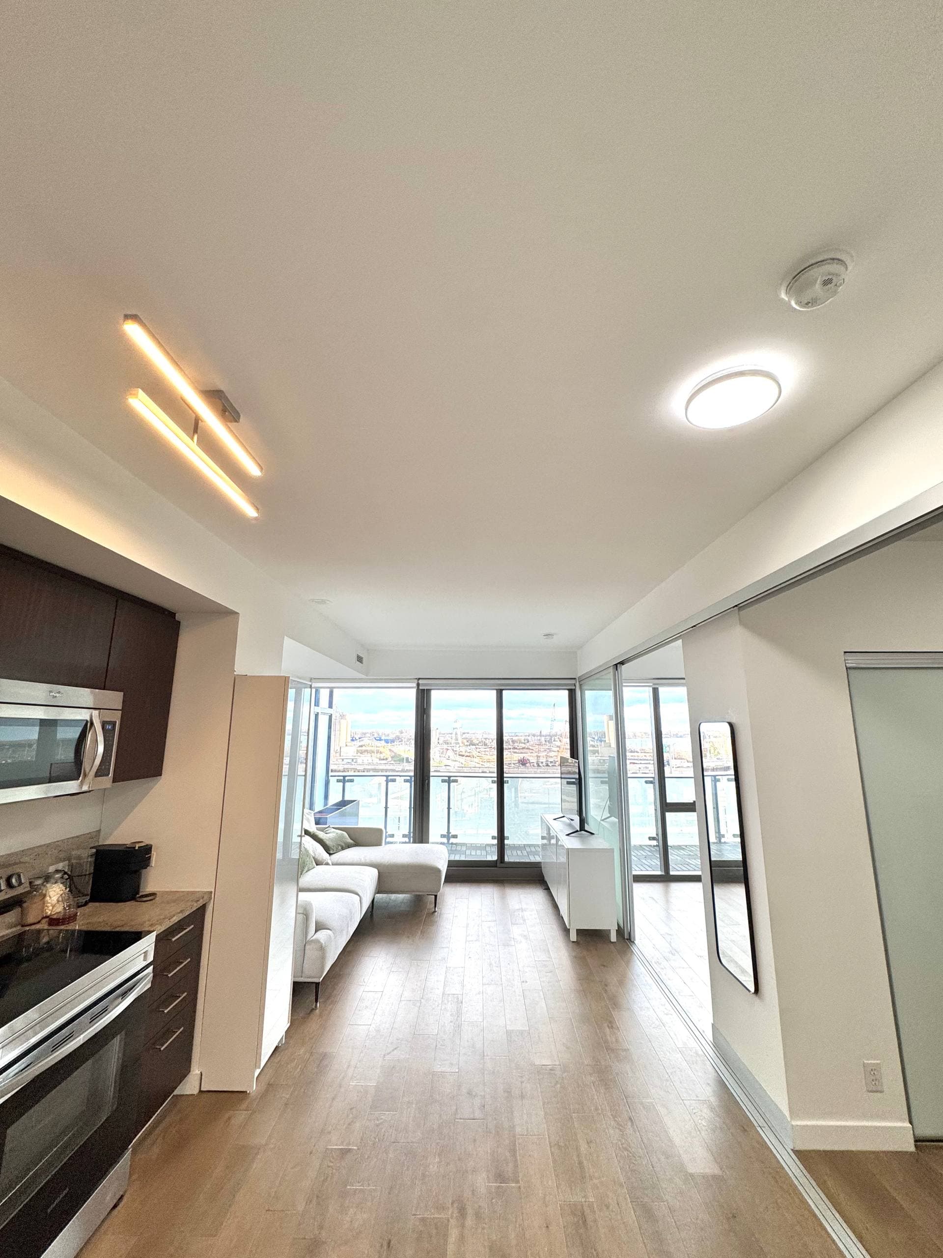 GTA Condo Ceiling & Interior Repaint completed by PReno Construction