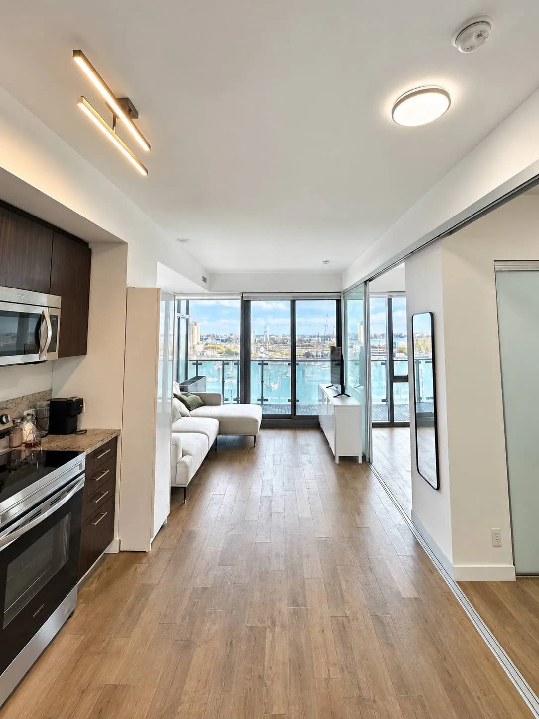 Distillery District Condo Popcorn Ceiling Removal completed by PReno Construction