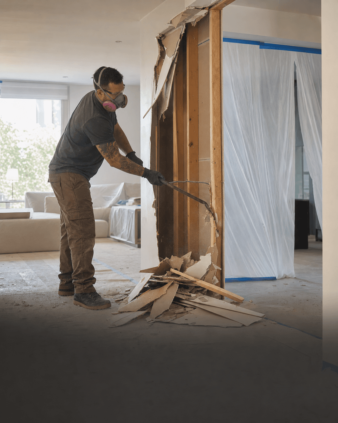 Professional Demolition Services in Toronto & GTA project by PReno Construction